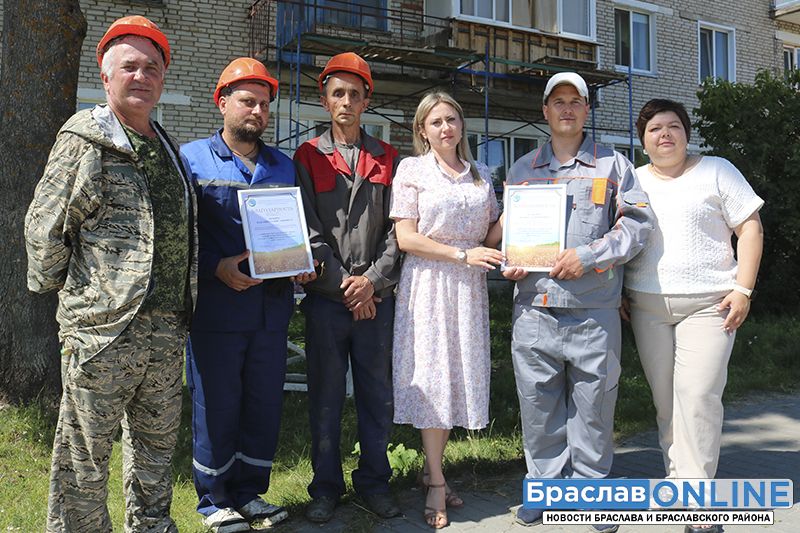 Благодарность за созидательный труд. Работников Браславской ПМК поздравили с Днем Строителя